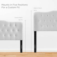 Load image into Gallery viewer, Annabel Upholstered Vinyl Queen Headboard by Modway
