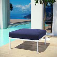 Load image into Gallery viewer, Harmony Outdoor Patio Aluminum Ottoman by Modway
