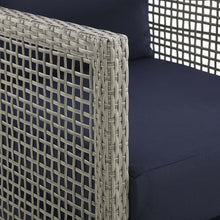 Load image into Gallery viewer, Aura 6 Piece Outdoor Patio Wicker Rattan Set by Modway
