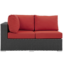 Load image into Gallery viewer, Sojourn Outdoor Patio Sunbrella¨ Left Arm Loveseat by Modway
