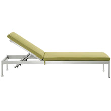 Load image into Gallery viewer, Shore Outdoor Patio Aluminum Chaise with Cushions by Modway
