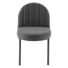Load image into Gallery viewer, Isla Channel Tufted Upholstered Fabric Dining Side Chair by Modway
