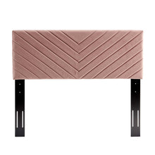Load image into Gallery viewer, Alyson Angular Channel Tufted Performance Velvet Full / Queen Headboard by Modway
