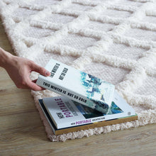 Load image into Gallery viewer, Whimsical Regale Abstract Moroccan Trellis Shag 5x8 Area Rug by Modway
