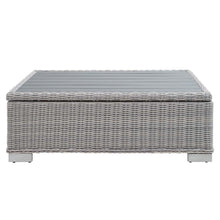 Load image into Gallery viewer, Conway 45&quot; Outdoor Patio Wicker Rattan Coffee Table by Modway
