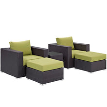 Load image into Gallery viewer, Convene 5 Piece Outdoor Patio Sectional Set by Modway

