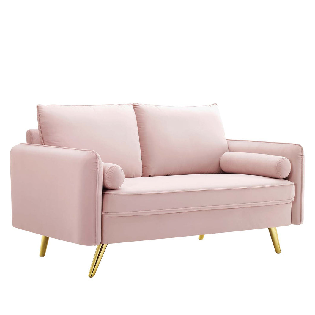Revive Performance Velvet Loveseat by Modway
