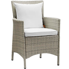 Load image into Gallery viewer, Conduit Outdoor Patio Wicker Rattan Dining Armchair Set of 4
