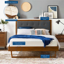 Load image into Gallery viewer, Willow Wood Queen Platform Bed With Angular Frame by Modway
