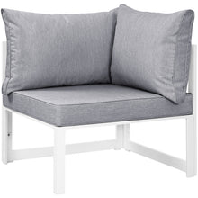 Load image into Gallery viewer, Fortuna Corner Outdoor Patio Armchair by Modway
