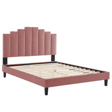 Load image into Gallery viewer, Elise Performance Velvet Twin Platform Bed by Modway

