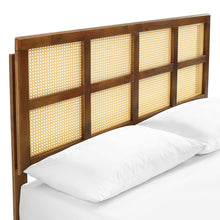 Load image into Gallery viewer, Sidney Cane and Wood Queen Platform Bed With Angular Legs by Modway
