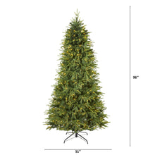Load image into Gallery viewer, 8&#39; Vancouver Fir &#39;Natural Look&#39; Artificial Christmas Tree w/ 700 Clear LED Light
