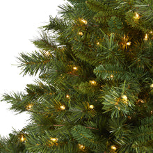 Load image into Gallery viewer, 6&#39; Wyoming Mixed Pine Artificial Christmas Tree with 450 Clear Lights
