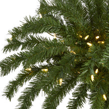 Load image into Gallery viewer, 4&#39; Christmas Palm Artificial Tree with 150 Warm White LED Lights
