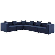 Load image into Gallery viewer, Saybrook 6-Piece Outdoor Patio Upholstered Sectional Sofa by Modway
