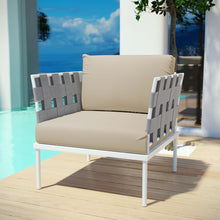 Load image into Gallery viewer, Harmony Outdoor Patio Aluminum Armchair by Modway
