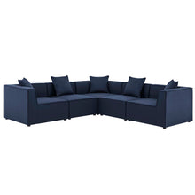 Load image into Gallery viewer, Saybrook 5-Piece Outdoor Patio Upholstered Sectional Sofa by Modway
