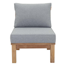Load image into Gallery viewer, Marina Armless Outdoor Patio Teak Sofa by Modway
