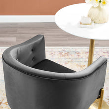 Load image into Gallery viewer, Savour Tufted Performance Velvet Bar Stool by Modway
