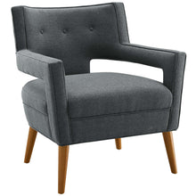 Load image into Gallery viewer, Sheer Upholstered Fabric Armchair Set of 2 by Modway
