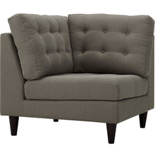 Load image into Gallery viewer, Empress Upholstered Fabric Corner Sofa by Modway
