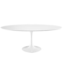Load image into Gallery viewer, Lippa 78&quot; Oval Wood Dining Table by Modway
