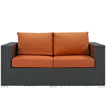 Load image into Gallery viewer, Sojourn Outdoor Patio Sunbrella¨ Loveseat by Modway
