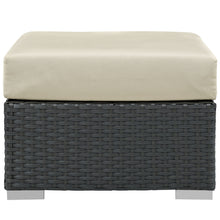 Load image into Gallery viewer, Sojourn Outdoor Patio Sunbrella¨ Ottoman by Modway

