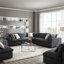 Load image into Gallery viewer, Commix 5 Piece Down Filled Overstuffed Sectional Sofa by Modway
