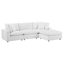 Load image into Gallery viewer, Commix 4-Piece Down Filled Overstuffed Performance Velvet Sectional Sofa by Modway
