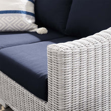 Load image into Gallery viewer, Conway Sunbrella¨ Outdoor Patio Wicker Rattan Loveseat by Modway
