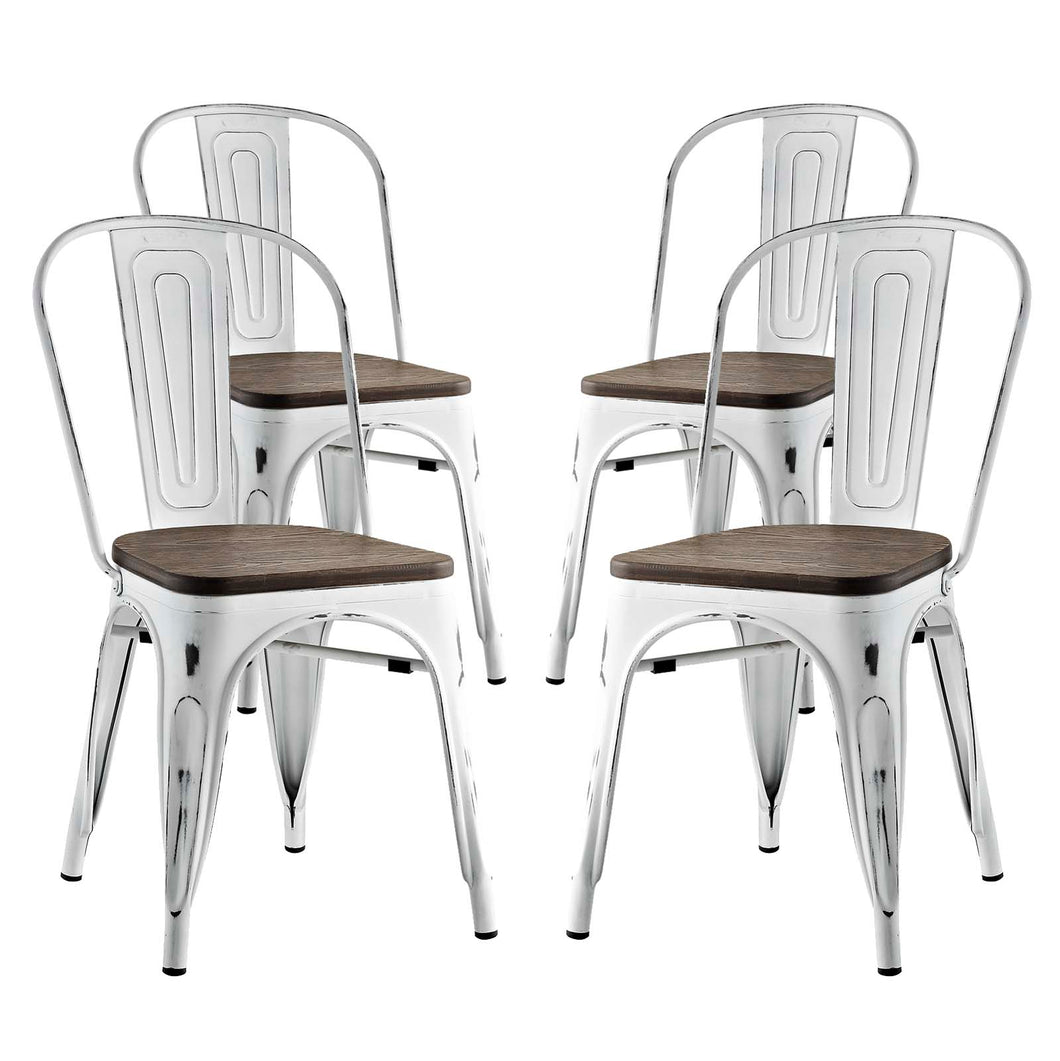Promenade Dining Side Chair Set of 4 by Modway