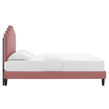 Load image into Gallery viewer, Elise Performance Velvet Twin Platform Bed by Modway
