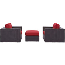 Load image into Gallery viewer, Convene 3 Piece Outdoor Patio Sofa Set by Modway

