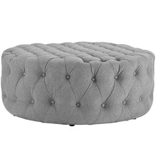 Load image into Gallery viewer, Amour Upholstered Fabric Ottoman by Modway
