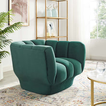 Load image into Gallery viewer, Entertain Vertical Channel Tufted Performance Velvet Armchair by Modway

