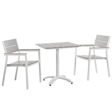 Load image into Gallery viewer, Maine 3 Piece Outdoor Patio Dining Set by Modway
