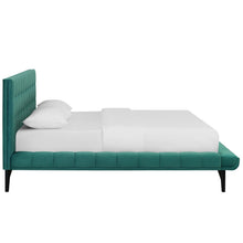 Load image into Gallery viewer, Julia Biscuit Tufted Performance Velvet Queen Platform Bed by Modway
