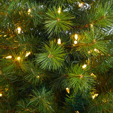 Load image into Gallery viewer, 4.5' Green Valley Pine Artificial Christmas Tree w/ 100 Warm White LED Lights
