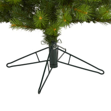 Load image into Gallery viewer, 6.5&#39; Green Valley Pine Artificial Christmas Tree w/ 300 Warm White LED Lights
