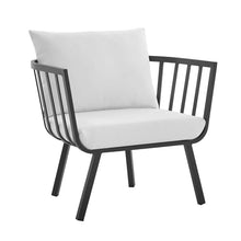 Load image into Gallery viewer, Riverside 4 Piece Outdoor Patio Aluminum Set by Modway
