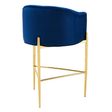 Load image into Gallery viewer, Savour Tufted Performance Velvet Bar Stool by Modway
