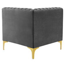 Load image into Gallery viewer, Triumph 5-Piece Channel Tufted Performance Velvet Sectional Sofa by Modway
