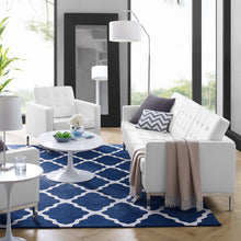 Load image into Gallery viewer, Loft Tufted Upholstered Faux Leather Sofa and Armchair Set by Modway
