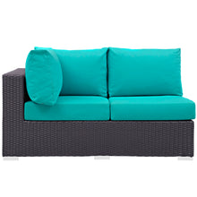 Load image into Gallery viewer, Convene Outdoor Patio Left Arm Loveseat by Modway
