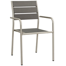 Load image into Gallery viewer, Shore 5 Piece Outdoor Patio Aluminum Dining Set by Modway
