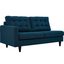 Load image into Gallery viewer, Empress 2 Piece Upholstered Fabric Right Facing Bumper Sectional by Modway
