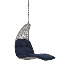 Load image into Gallery viewer, Landscape Hanging Chaise Lounge Outdoor Patio Swing Chair by Modway
