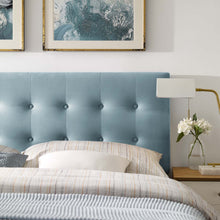Load image into Gallery viewer, Emily Biscuit Tufted Performance Velvet Queen Headboard by Modway
